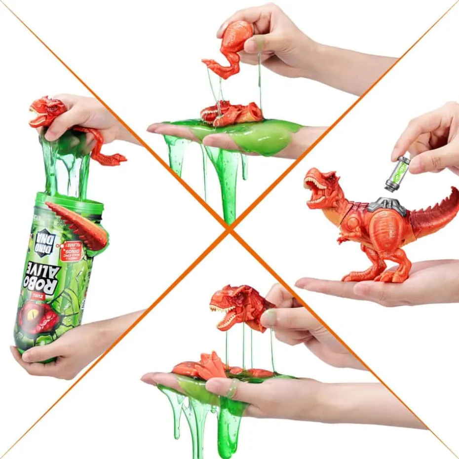 Robo Alive DNA Light-up Helix Spine Dinosaur S1 overraskelsespakke