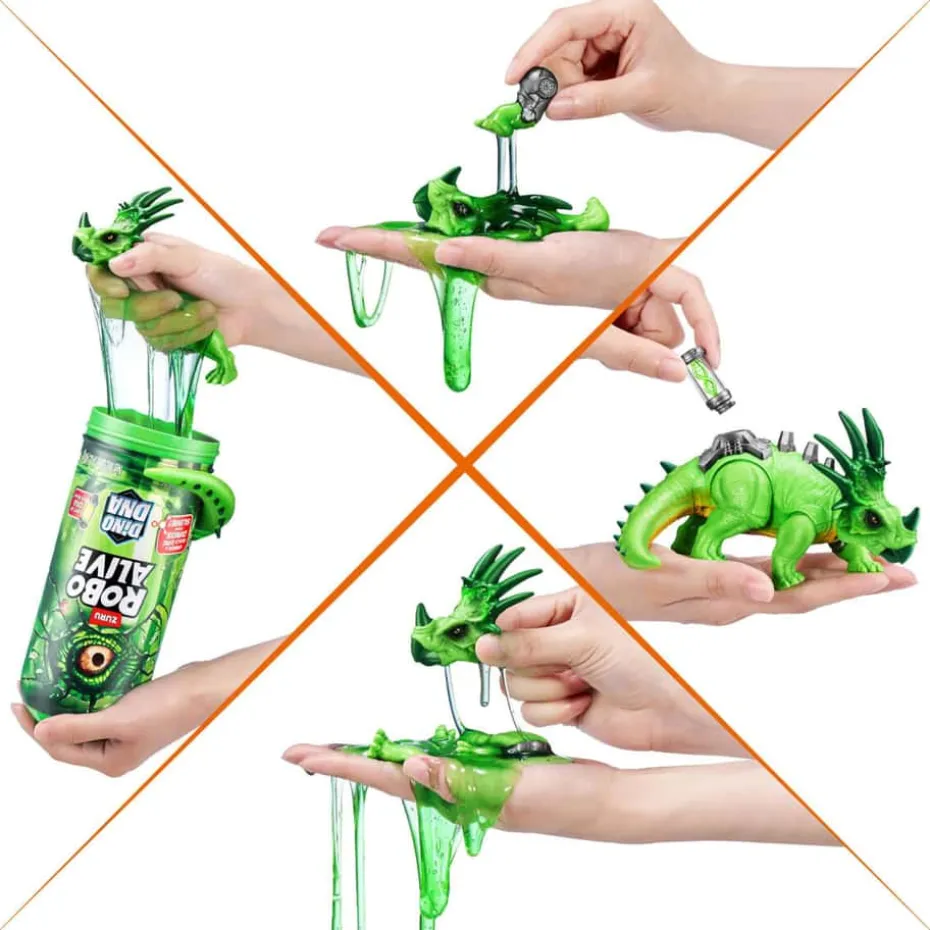 Robo Alive DNA Light-up Helix Spine Dinosaur S1 overraskelsespakke
