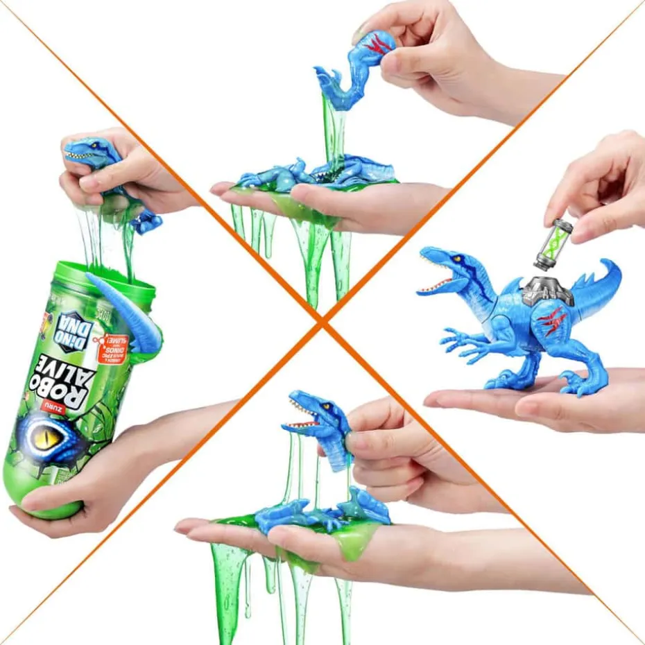 Robo Alive DNA Light-up Helix Spine Dinosaur S1 overraskelsespakke