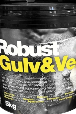 Robust Gulv&Vegg reparasjonsmasse