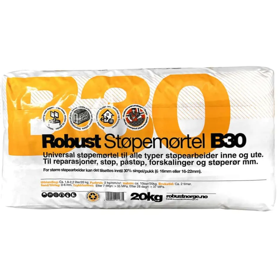 Robust Støpemørtel B30
