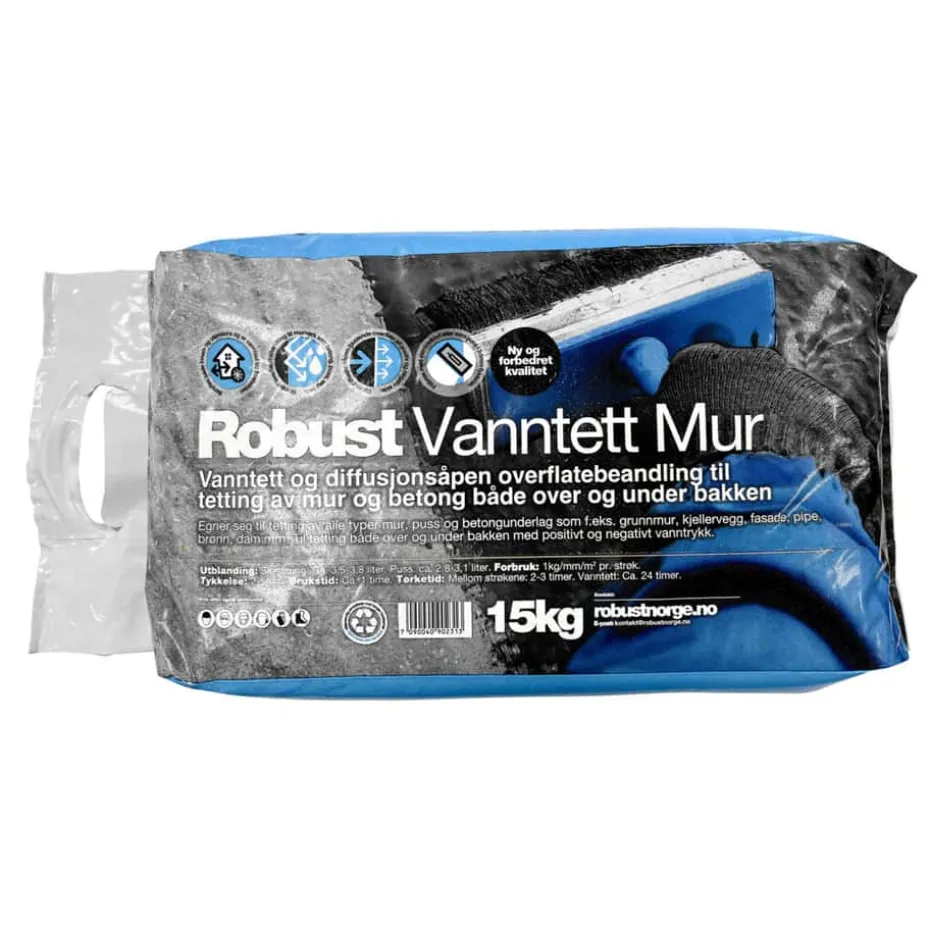 Robust Vanntett Mur