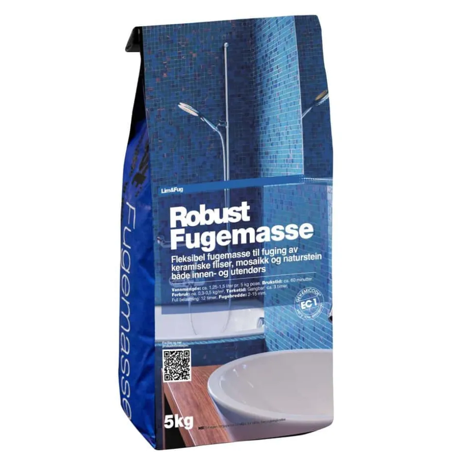 Robust fugemasse 5 kg