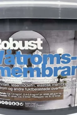 Robust Våtromsmembran