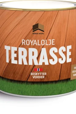 Royalolje terrasse