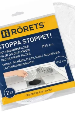 Rörets 2-pk slukfilter