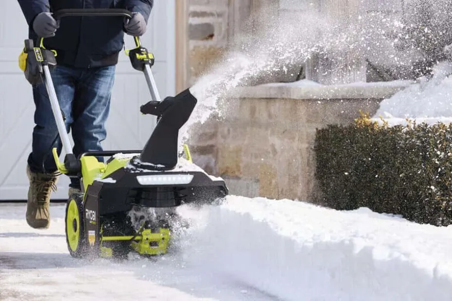 Ryobi Max Power RY36STX53A-150 snøfreser m/batteri
