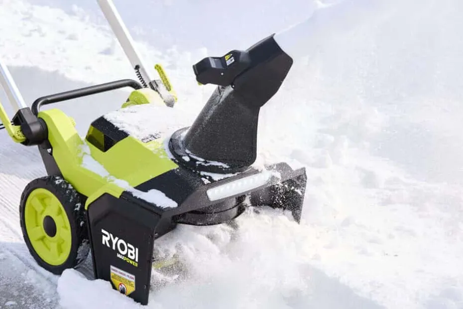 Ryobi Max Power RY36STX53A-150 snøfreser m/batteri