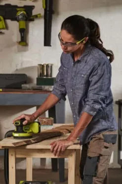Ryobi ONE+ HP RROS18C-0 eksentersliper u/batteri