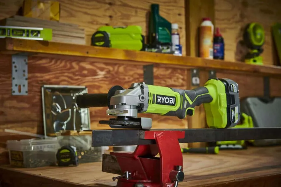 Ryobi ONE+ RAG18115-0 vinkelsliper u/batteri