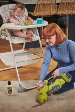 Ryobi ONE+ RDC18-0 flekkrenser u/ batteri