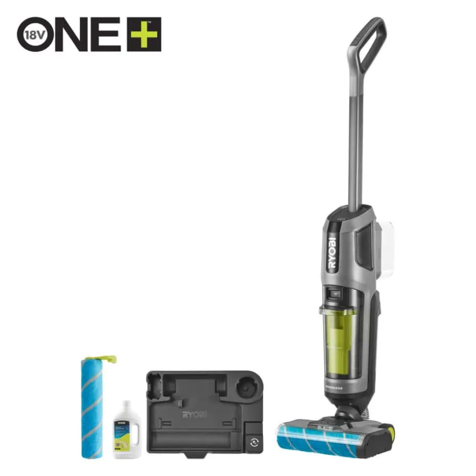 Ryobi ONE+ RHFC18BL-1X40G 3-i-1 gulvvasker m/batteri