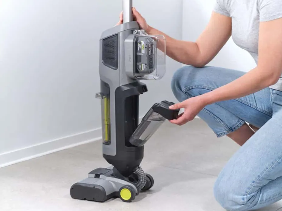 Ryobi ONE+ RHFC18BL-1X40G 3-i-1 gulvvasker m/batteri
