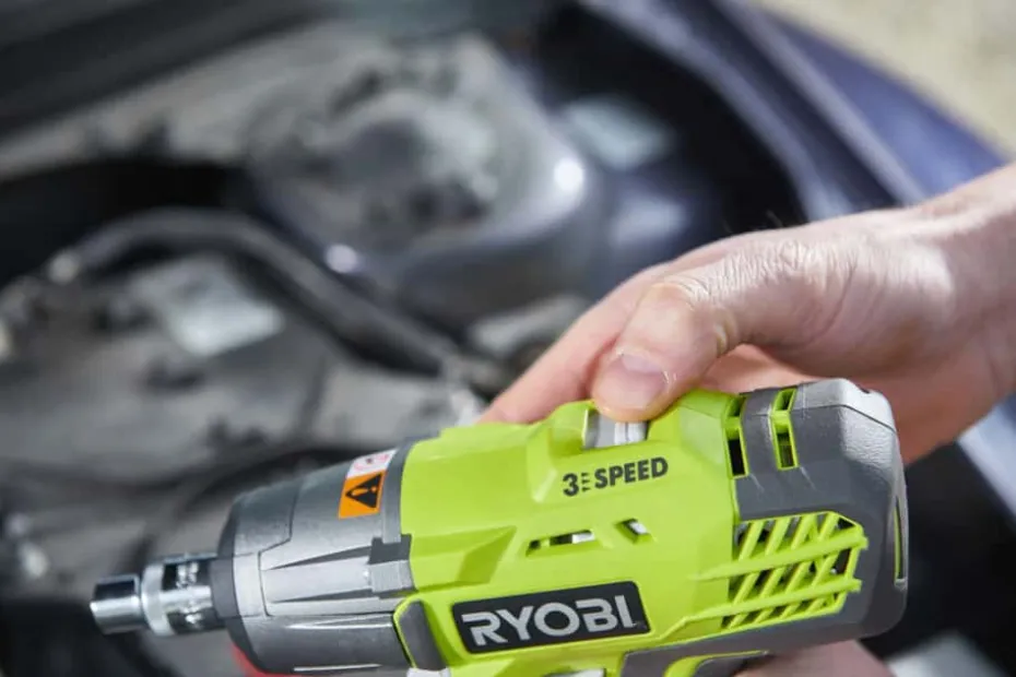Ryobi R18IWPI-1C20S verktøysett dekkskifte m/batteri