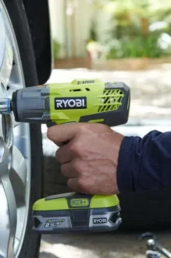 Ryobi R18IW3-120S muttertrekker m/batteri
