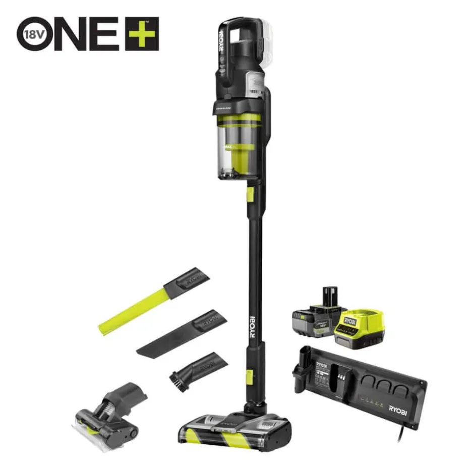 Ryobi 18V ONE+ Børsteløs Støvsuger Premium sett
