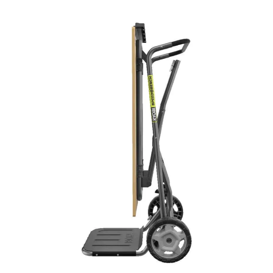 Ryobi 2-i-1 arbeidsbenk/transport tralle