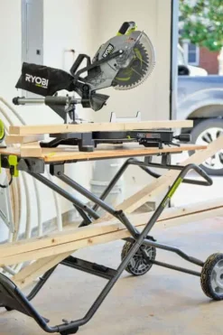 Ryobi 2-i-1 arbeidsbenk/transport tralle