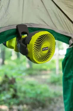 Ryobi ONE+ RCF18-0 vifte med klemme u/batteri