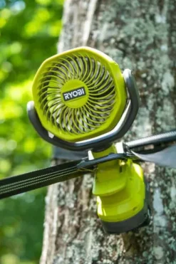 Ryobi ONE+ RCF18-0 vifte med klemme u/batteri