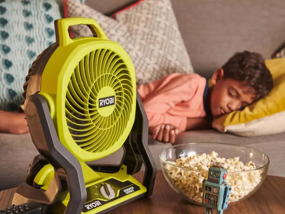 Ryobi ONE+ RF18-0 vifte u/batteri