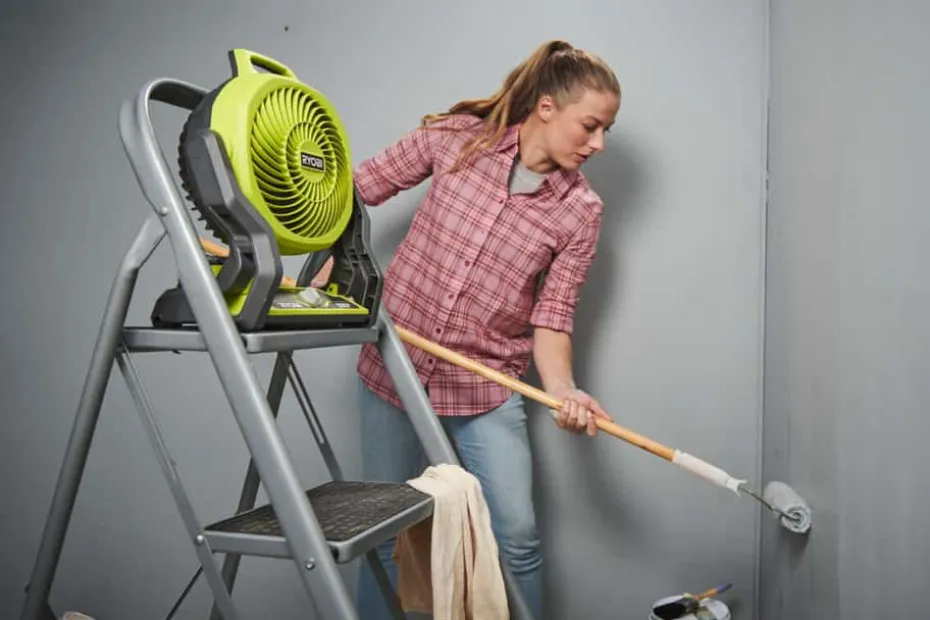 Ryobi ONE+ RF18-0 vifte u/batteri