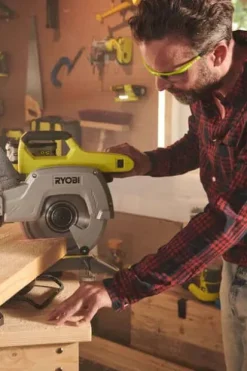 Ryobi ONE+ R18MS216-0 kapp- og gjærsag u/batteri