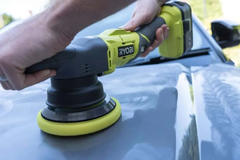 Ryobi ONE+ R18P-0 poleringsmaskin u/batteri