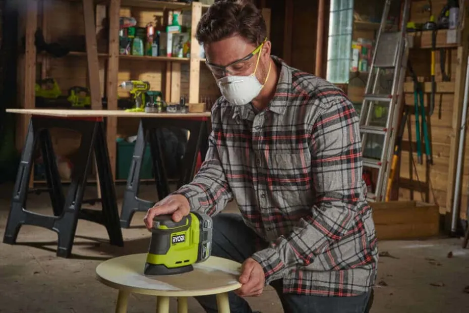 Ryobi ONE+™ R18PSN-0 18V deltasliper u/batteri