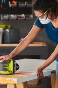 Ryobi ONE+ RROS18-0 eksentersliper u/batteri