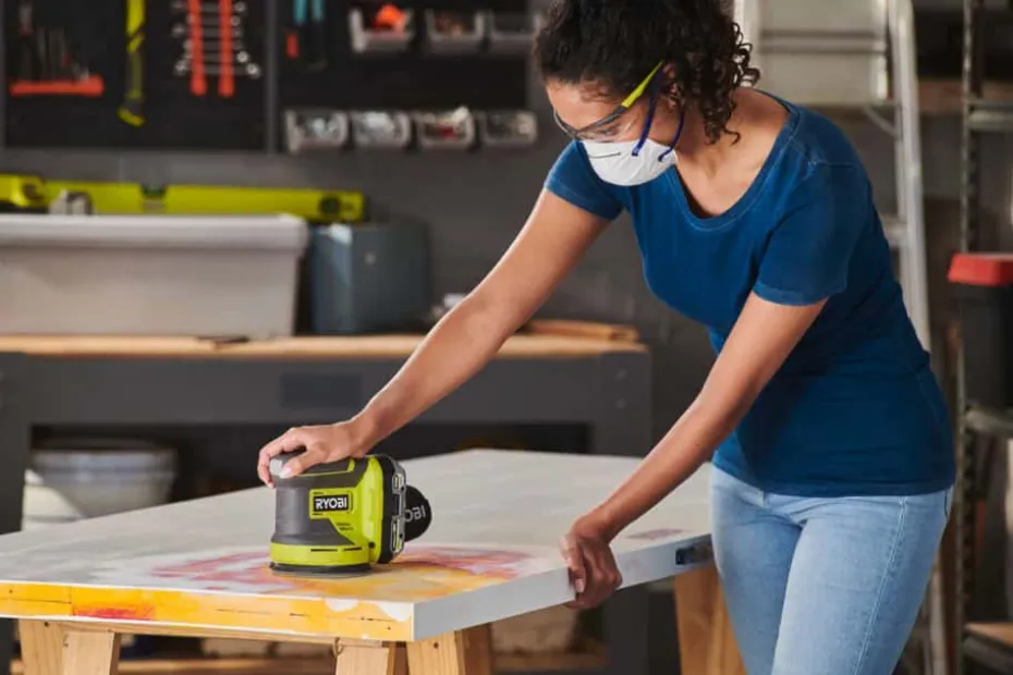 Ryobi ONE+ RROS18-0 eksentersliper u/batteri