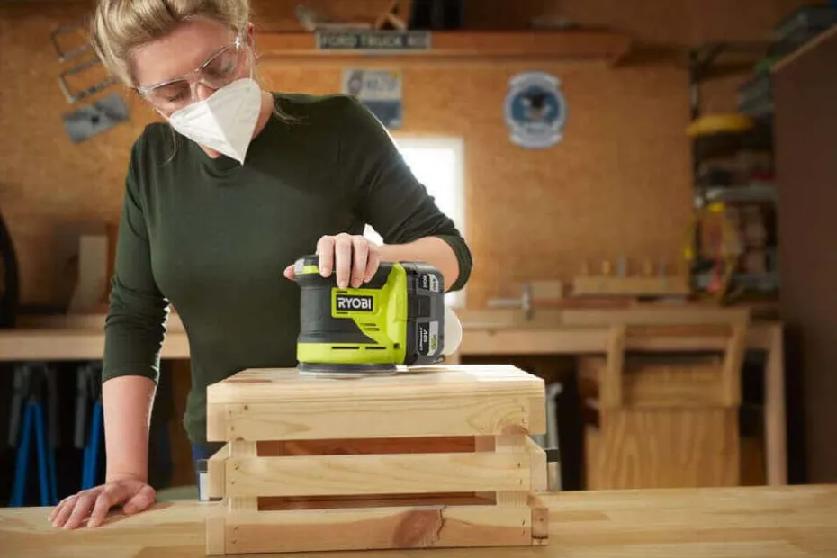 Ryobi ONE+ RROS18-0 eksentersliper u/batteri