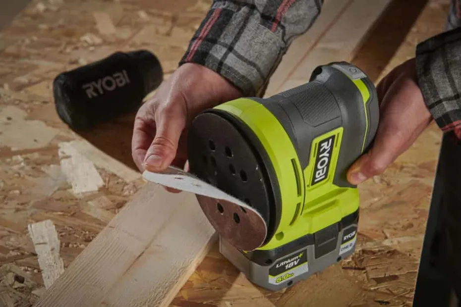 Ryobi ONE+ RROS18-0 eksentersliper u/batteri