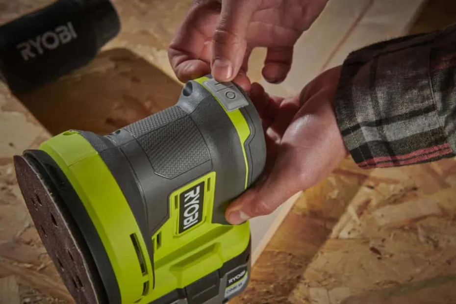 Ryobi ONE+ RROS18-0 eksentersliper u/batteri