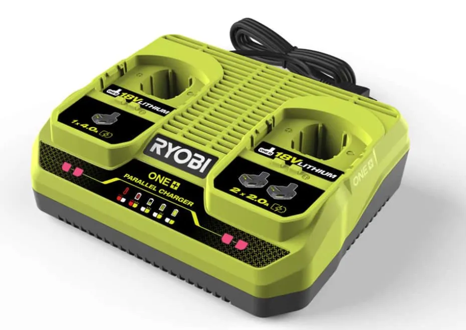 Ryobi RC18240 dobbel lader