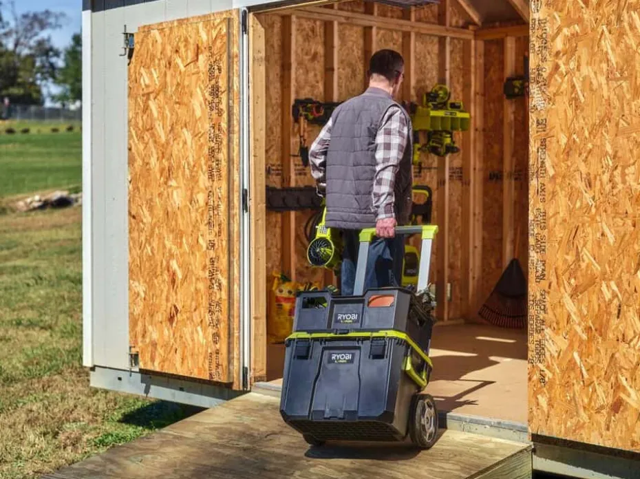 Ryobi R18CK7-2C20LB verktøysett m/batteri