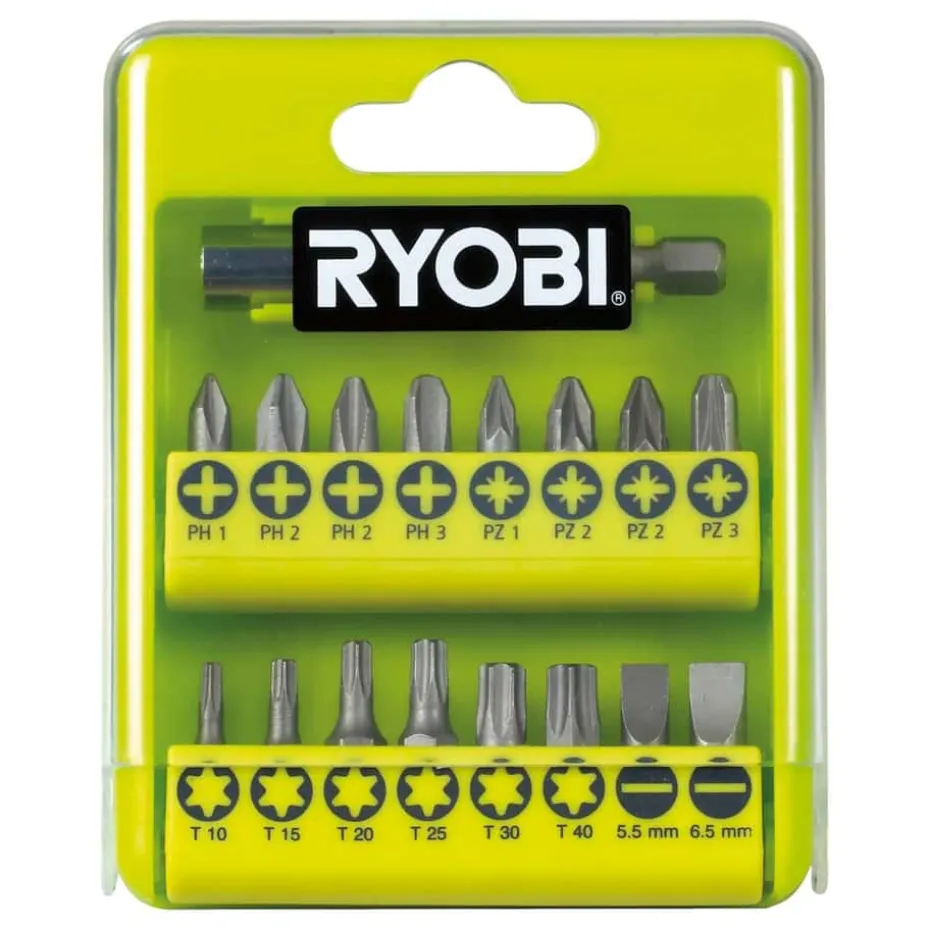 Ryobi R18CK7-2C20LB verktøysett m/batteri