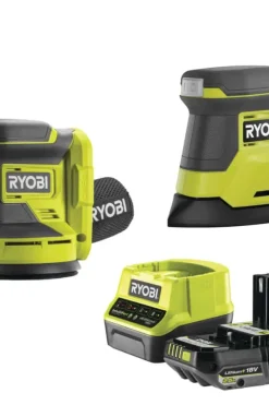 Ryobi RCK182S-1C20G Verktøysett sliping m/batteri