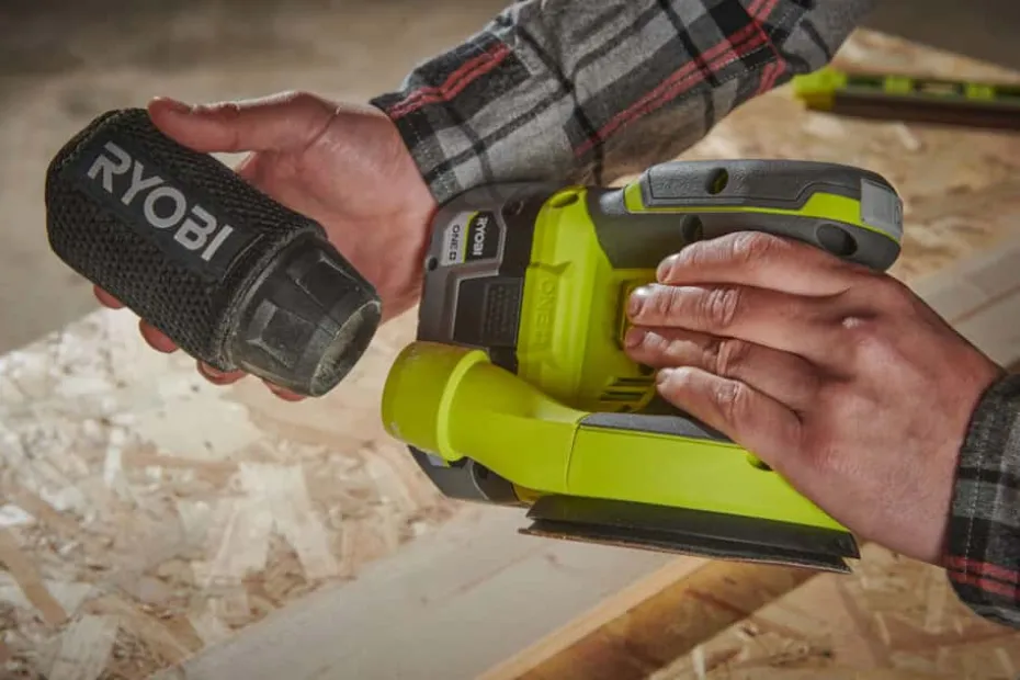 Ryobi RCK182S-1C20G Verktøysett sliping m/batteri