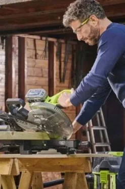 Ryobi RMS18254X-0 kapp og gjærsag u/ batteri