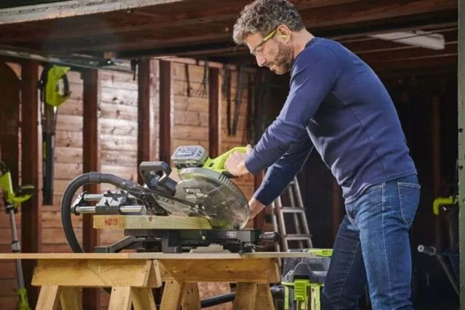 Ryobi RMS18254X-0 kapp og gjærsag u/ batteri
