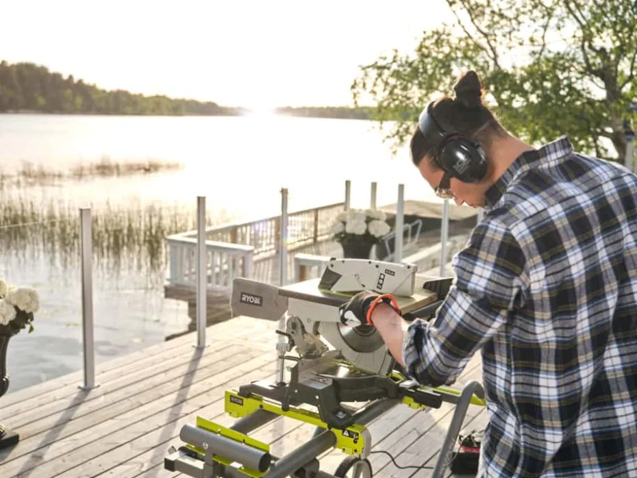 Ryobi RTMS1800-G 1800W bord/gjærsag