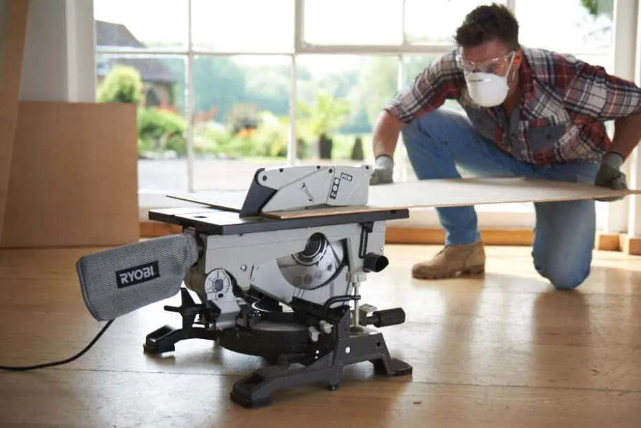 Ryobi RTMS1800-G 1800W bord/gjærsag