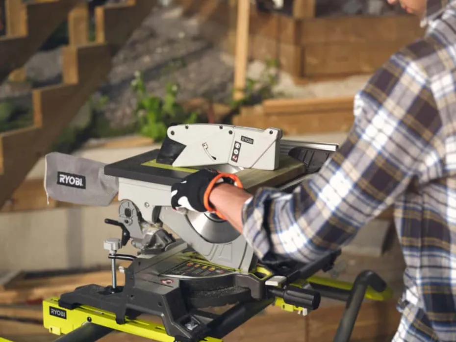 Ryobi RTMS1800-G 1800W bord/gjærsag