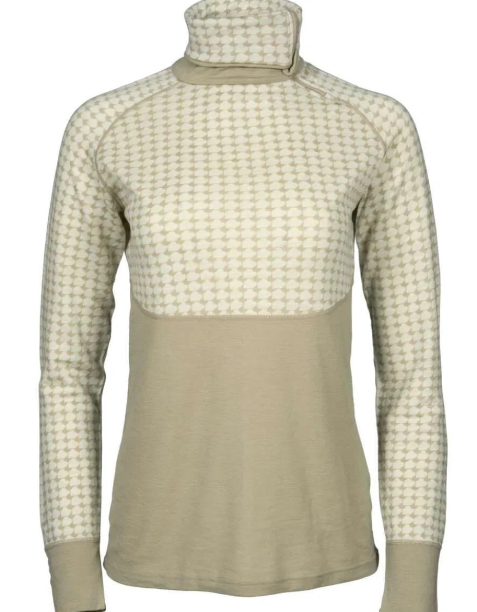 Safa 1/2 zip ulltrøye dame