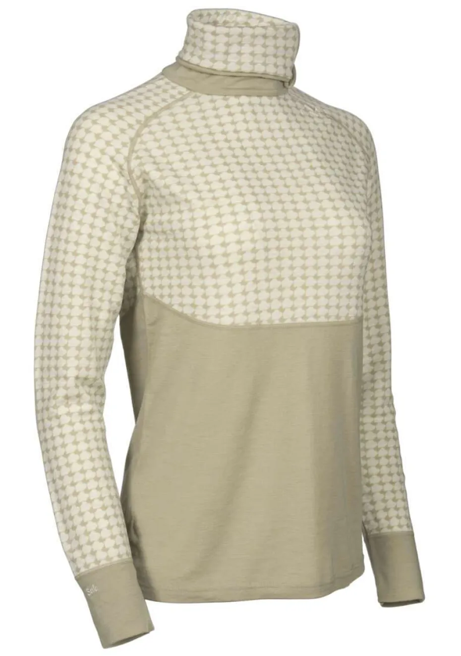 Safa 1/2 zip ulltrøye dame