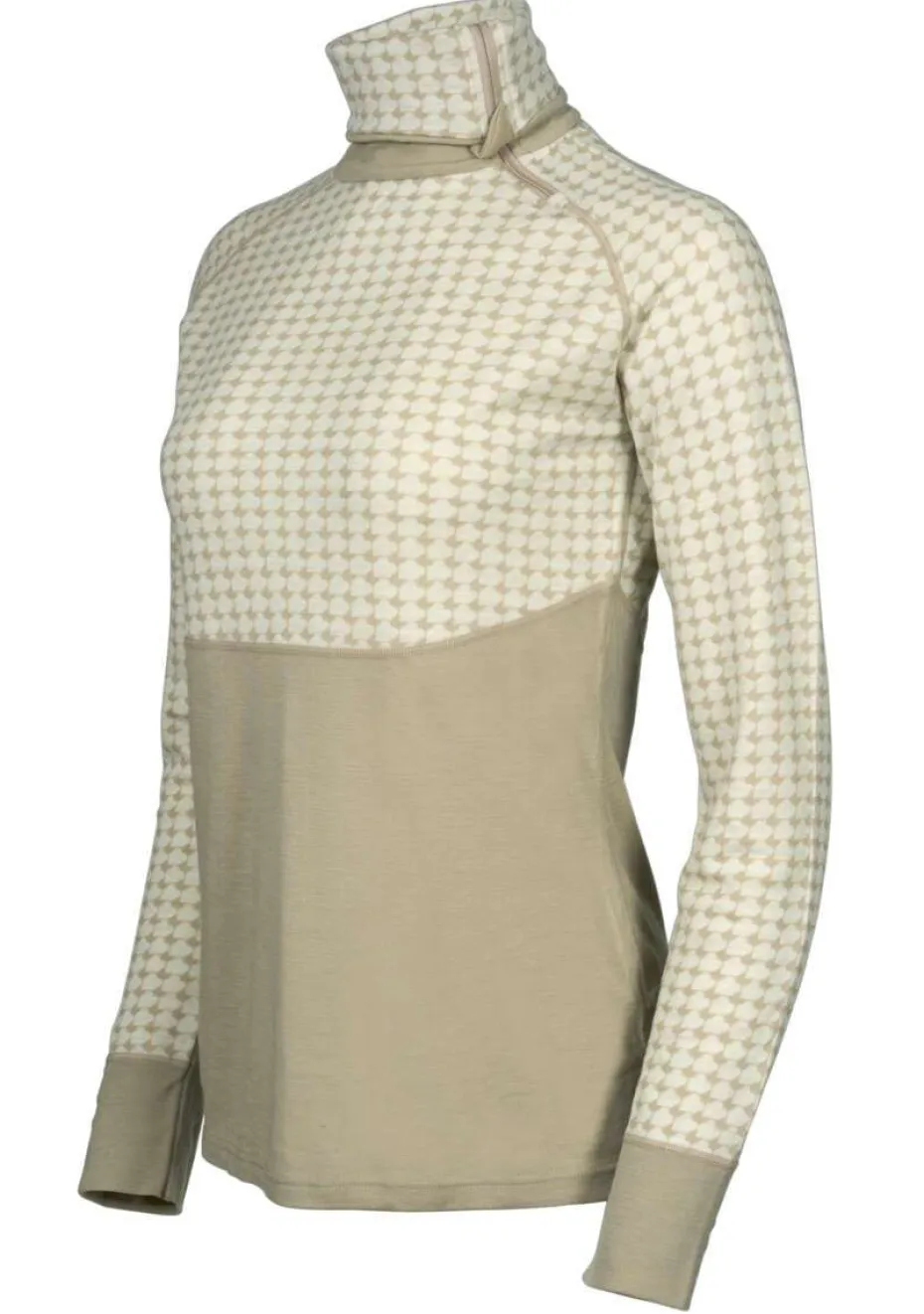 Safa 1/2 zip ulltrøye dame
