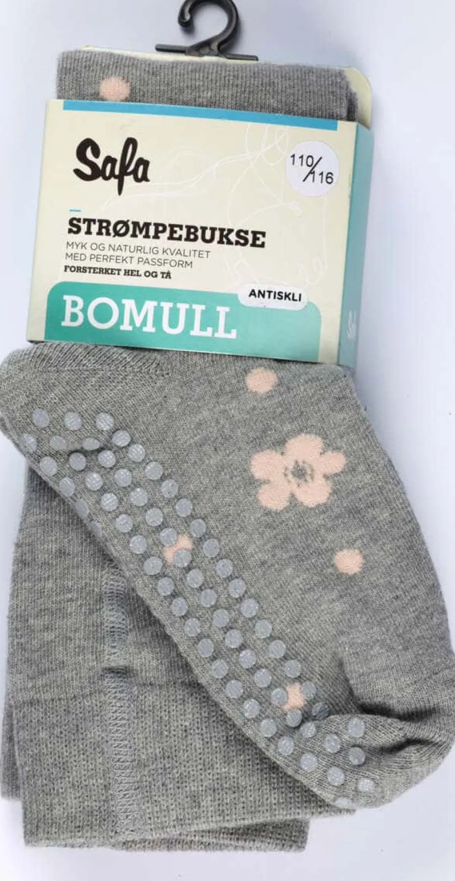 Safa strømpebukse med antiskli