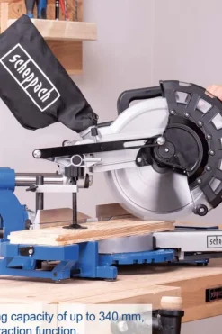 Scheppach HM254 2000W kapp- og gjærsag