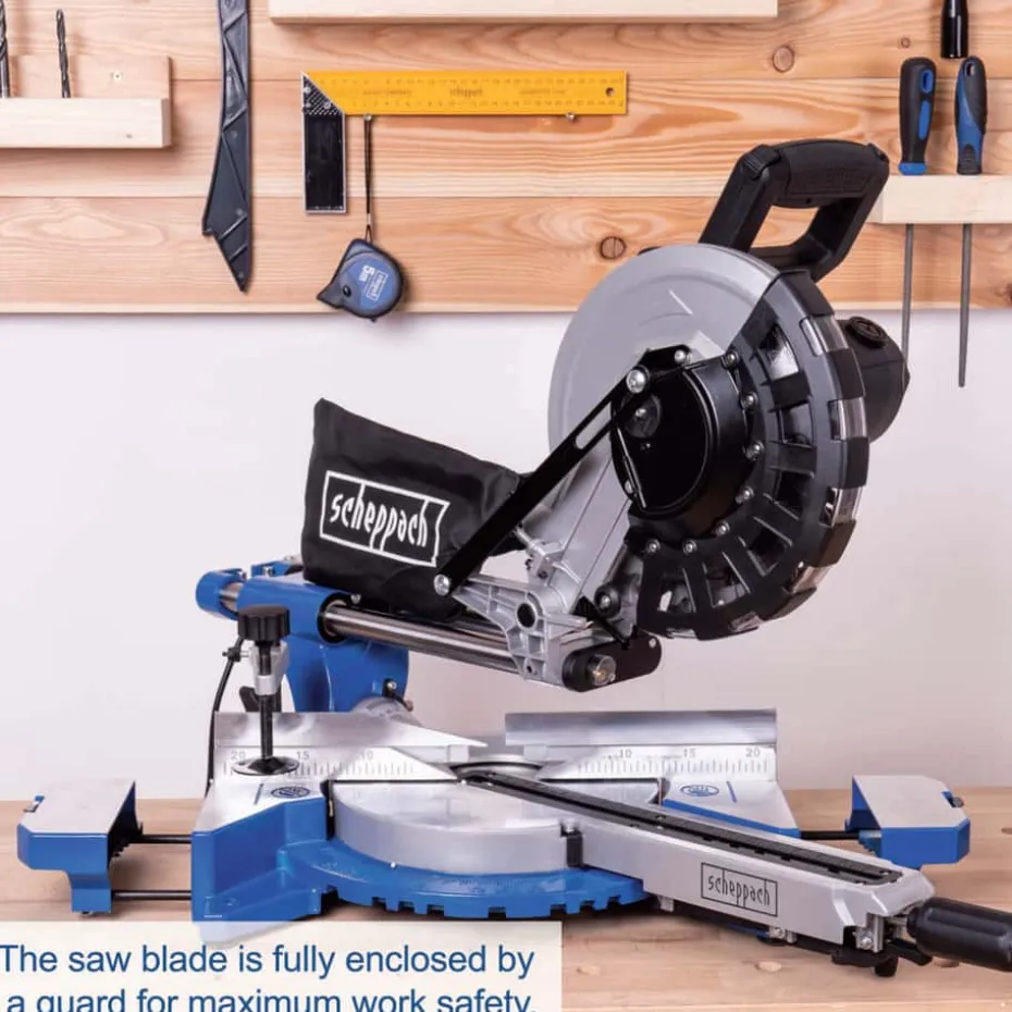 Scheppach HM254 2000W kapp- og gjærsag